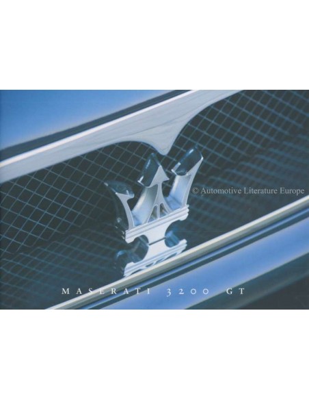 1998 MASERATI 3200 GT BROCHURE FRENCH
