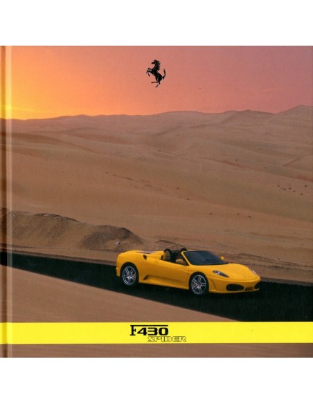 2005 FERRARI F430 SPIDER HARDCOVER BROCHURE 2239/05