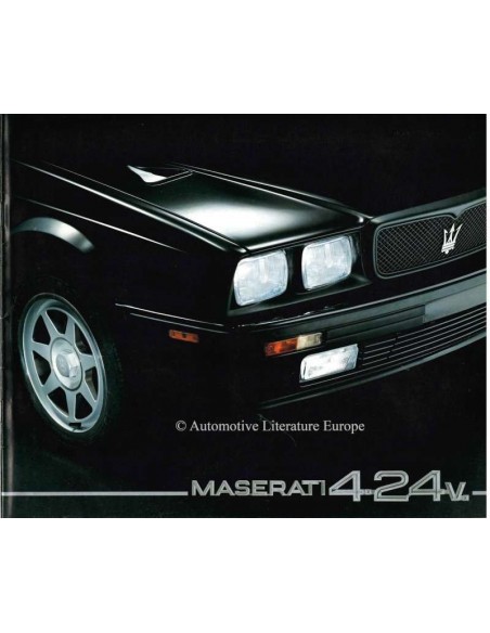1992 MASERATI 4.24V PROSPEKT ITALIENISCH