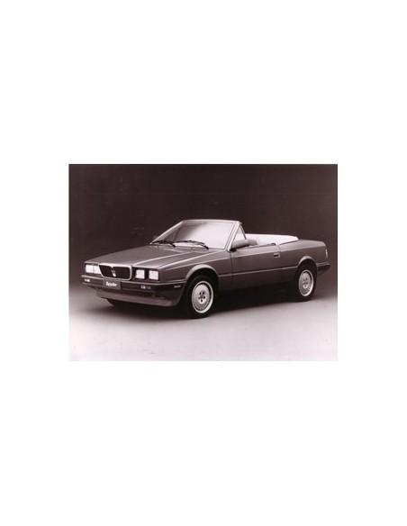 1986 MASERATI BITURBO SPYDER ZAGATO PERSFOTO