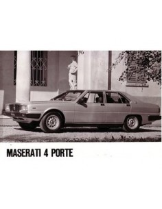 1983 MASERATI QUATTROPORTE III PERSFOTO