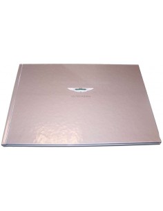 2002 ASTON MARTIN V12 VANQUISH HARDCOVER PROSPEKT FRANZÖSISCH