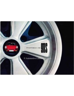 1966 PORSCHE 911S BROCHURE GERMAN
