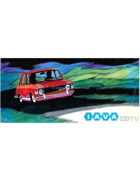 1974 IAVA 128 TV BROCHURE SPANISH