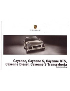 2010 PORSCHE CAYENNE BETRIEBSANLEITUNG DEUTSCH