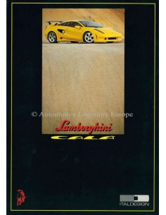 1995 LAMBORHINI CALÀ PROSPEKT ENGLISCH