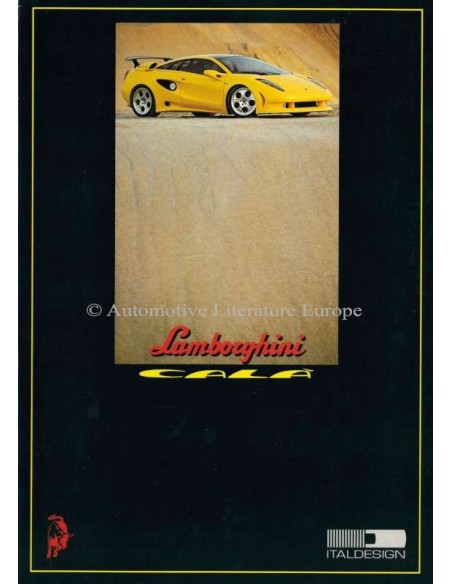 1995 LAMBORHINI CALÀ PROSPEKT ENGLISCH
