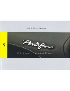2017 FERRARI PORTOFINO OWNERS MANUAL ITALIAN