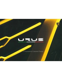 2018 LAMBORGHINI URUS HARDCOVER PROSPEKT ITALIENISCH
