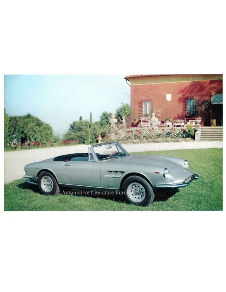 1967 FERRARI 330 GTS PININFARINA BROCHURE