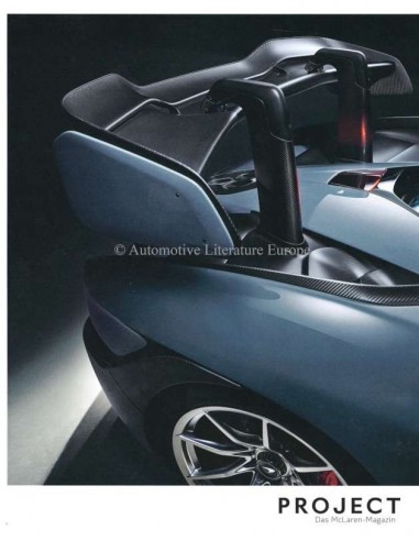 2018 MCLAREN PROJECT MAGAZIN DEUTSCH