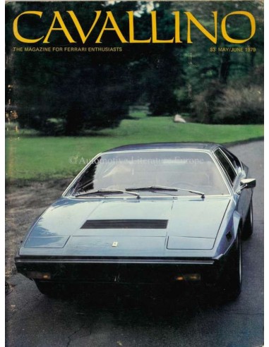 1979 FERRARI CAVALLINO MAGAZINE USA 5