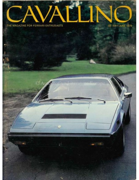 1979 FERRARI CAVALLINO MAGAZINE USA 5