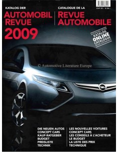2009 AUTOMOBIL REVUE JAARBOEK DUITS FRANS