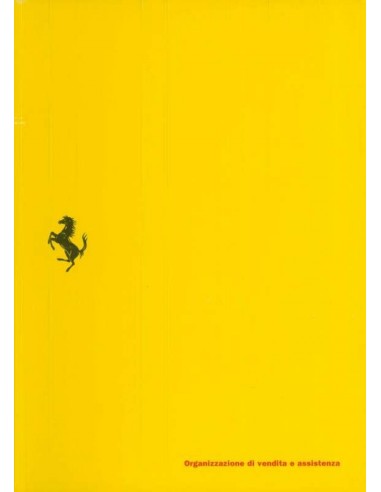 1994 FERRARI VERKAUFS - UND SERVICE ORGANISATION HANDBUCH 871/94