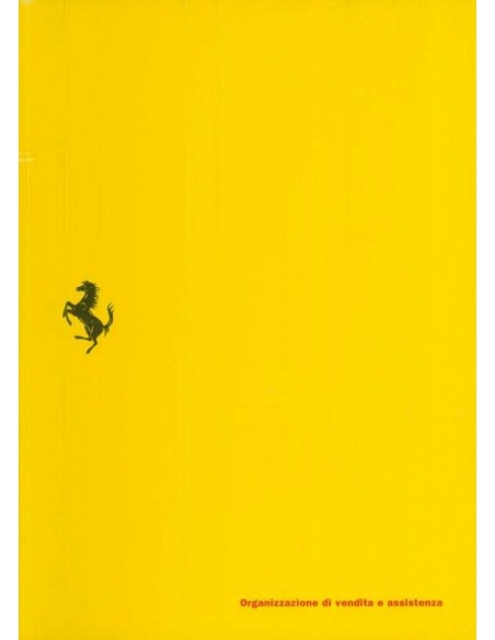 1994 FERRARI VERKAUFS - UND SERVICE ORGANISATION HANDBUCH 871/94