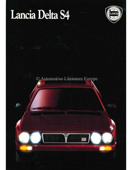 1991 LANCIA DELTA HF INTEGRALE PROSPEKT DEUTSCH