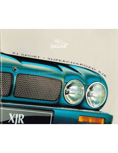 1997 JAGUAR XJR SUPERCHARGED BROCHURE DUTCH