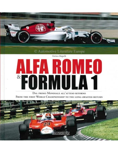 ALFA ROMEO & FORMULA 1 - ENRICO MAPELLI - BOOK