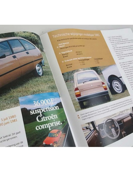 2016 CITROËN GS & GSA - TOPKLASSE IN HET MIDDENSEGMENT - MARC STABEL- BOEK