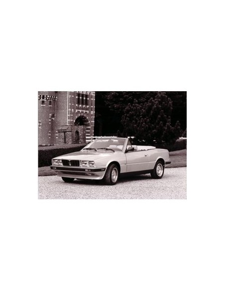 1986 MASERATI BITURBO SPYDER ZAGATO PERSFOTO