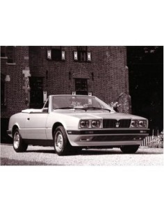 1986 MASERATI BITURBO SPYDER ZAGATO PERSFOTO