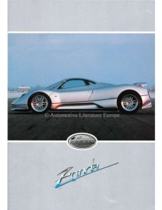 1999 PAGANI ZONDA C12 BROCHURE