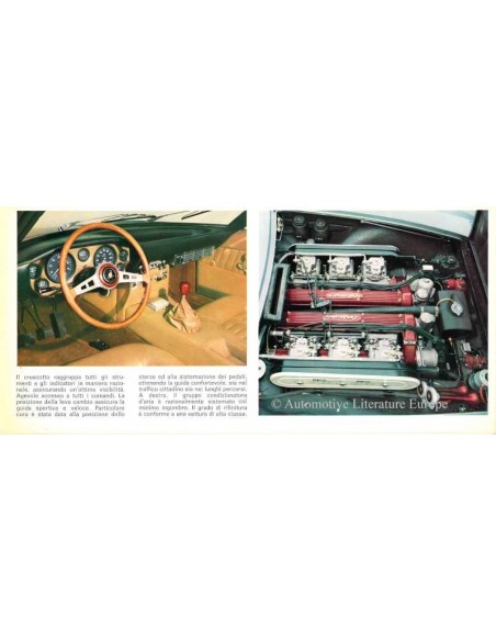1968 LAMBORGHINI ISLERO BROCHURE