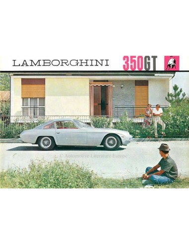 1964 LAMBORGHINI 350 GT BROCHURE