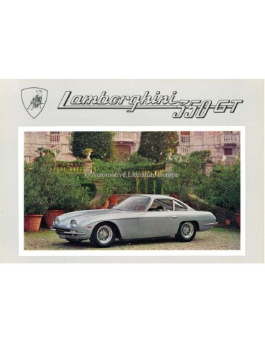 1966 LAMBORGHINI 350 GT BROCHURE