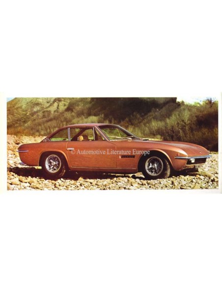 1969 LAMBORGHINI ISLERO 400 GTS PROSPEKT