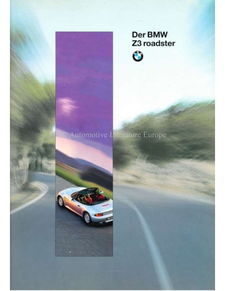 1995 BMW Z3 ROADSTER BROCHURE GERMAN