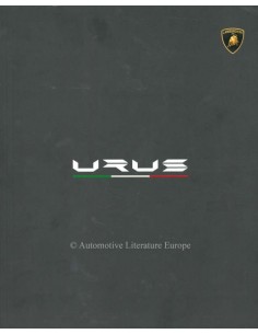 2018 LAMBORGHINI URUS PROSPEKT ENGLISCH