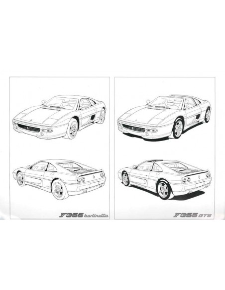 1995 FERRARI F355 BETRIEBSANLEITUNG