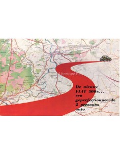 1948 FIAT 500 B BROCHURE NEDERLANDS