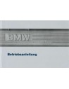 1987 BMW 3 SERIES OWNERS MANUAL GERMAN