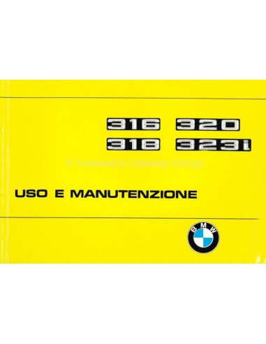 1977 BMW 3 SERIES OWNERS MANUAL ITALIAN