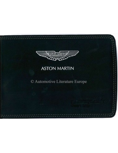 2014 ASTON MARTIN VANQUISH VOLANTE BETRIEBSANLEITUNG NIEDERLÄNDISCH