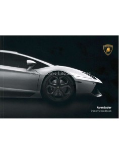 2014 LAMBORGHINI AVENTADOR OWNER'S MANUAL ENGLISH
