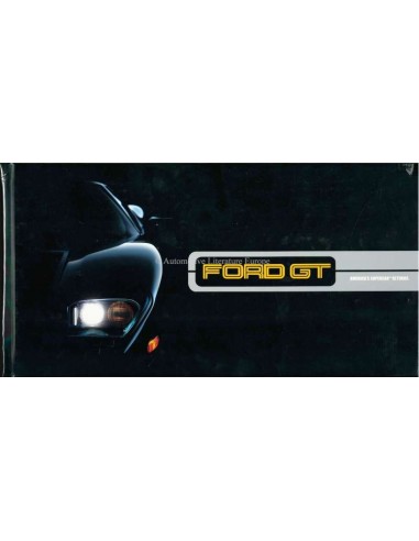 2005 FORD GT HARDCOVER BROCHURE ENGELS