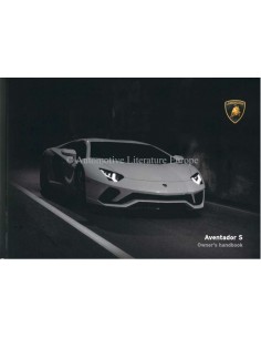 2018 LAMBORGHINI AVENTADOR S INSTRUCTIEBOEKJE ENGELS