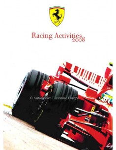 2008 FERRARI RACING ACTIVITIES JAARBOEK ITALIAANS / ENGELS