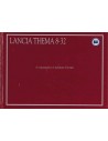 1987 LANCIA THEMA 8.32 HARDCOVER PROSPEKT DEUTSCH
