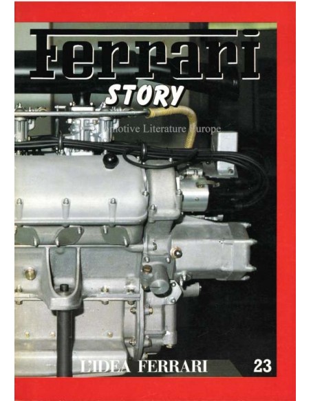 1990 FERRARI STORY L'IDEA FERRRARI MAGAZINE 23 ENGELS / ITALIAANS