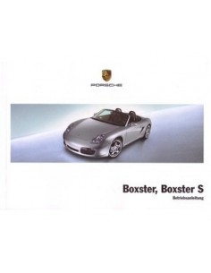 2008 PORSCHE BOXSTER & S INSTRUCTIEBOEKJE DUITS