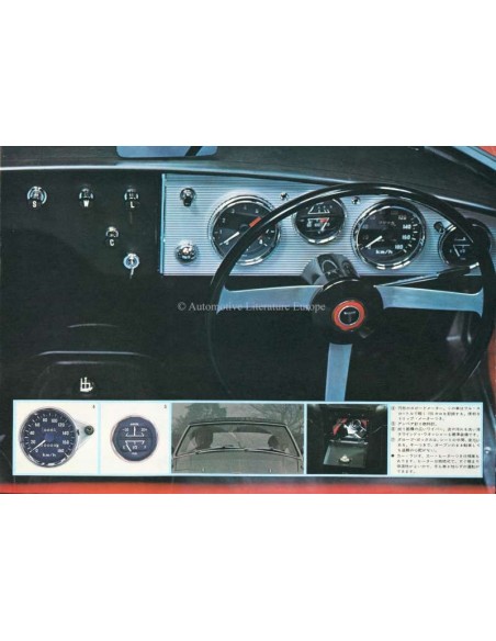 1965 TOYOTA 800 SPORT BROCHURE JAPANISCH