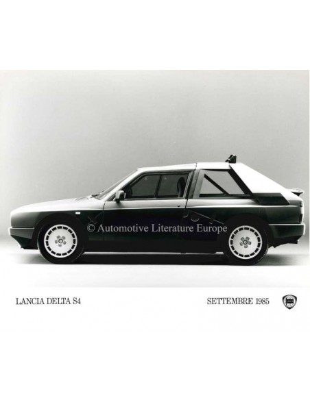 1985 LANCIA DELTA S4 PERSMAP DUITS
