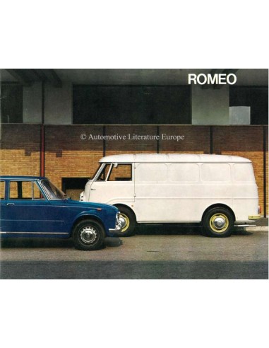 1966 ALFA ROMEO ROMEO PROSPEKT ITALIENISCH