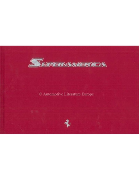 2005 FERRARI SUPERAMERICA HARDCOVER PROSPEKT 'MARTHA'S VINEYARD' 317/559