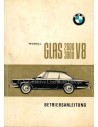 1967 GLAS 2600 / 3000 V8 INSTRUCTIEBOEKJE DUITS